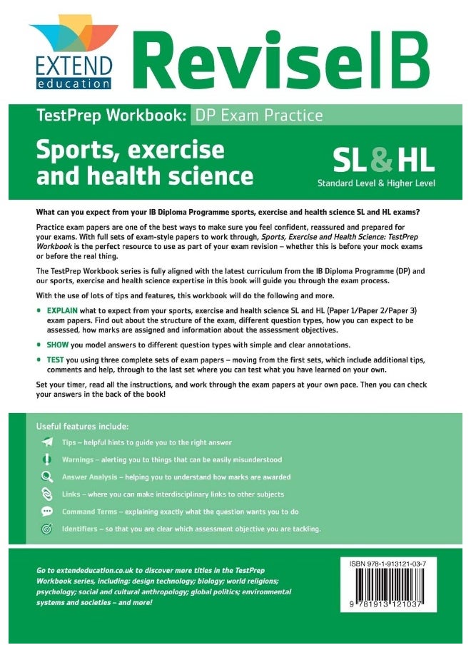 null - Extend Education Sports, Exercise and Health Science (SL and HL): Revise IB TestPrep Workbook - Image 1