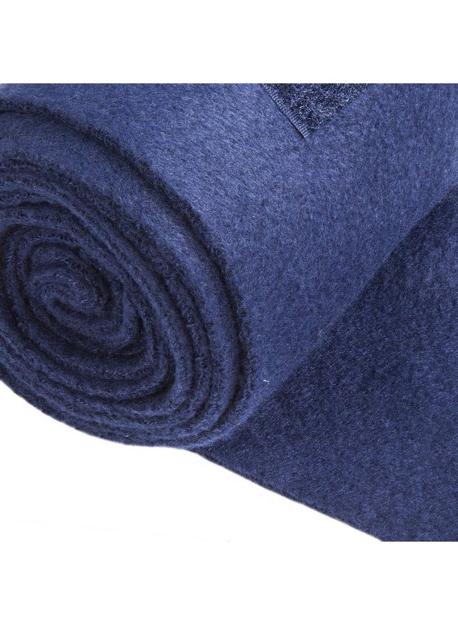 إنتريبيد إنترناشونال مجموعة من 4 قطع من أربطة بولو إنترابيد إنترناشيونال للخيول، ضمادة قطنية، ضمادات أرجل الخيول، ضمادة بيطرية للخيول، دعم خالٍ من الألم، شريط لاصق، مقاس الحصان، ضمادة تمارين وتدريب، أزرق داكن - Image 5