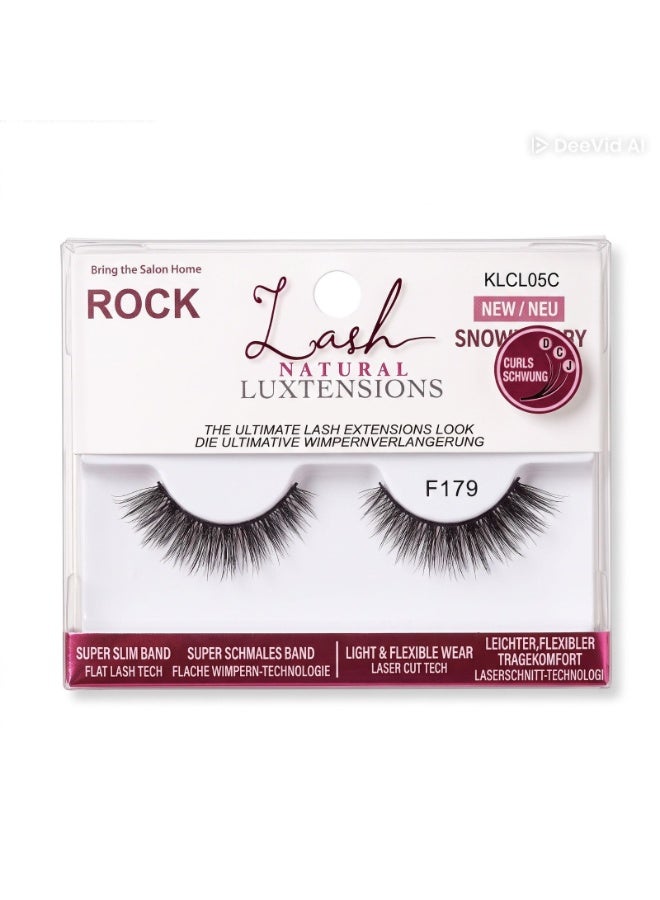 Rock Lash NATURAL SNOW SHIRLEY CURLS SCHWUNG - F 179 - Image 1