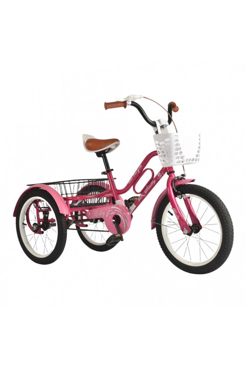 Pink Tricycle for Kids Ages 5-8 - Image 2