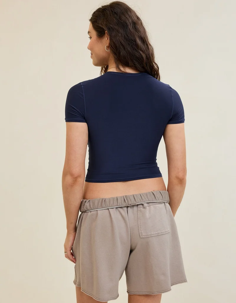 Aerie SMOOTHEZ Short Sleeve Crew T-Shirt