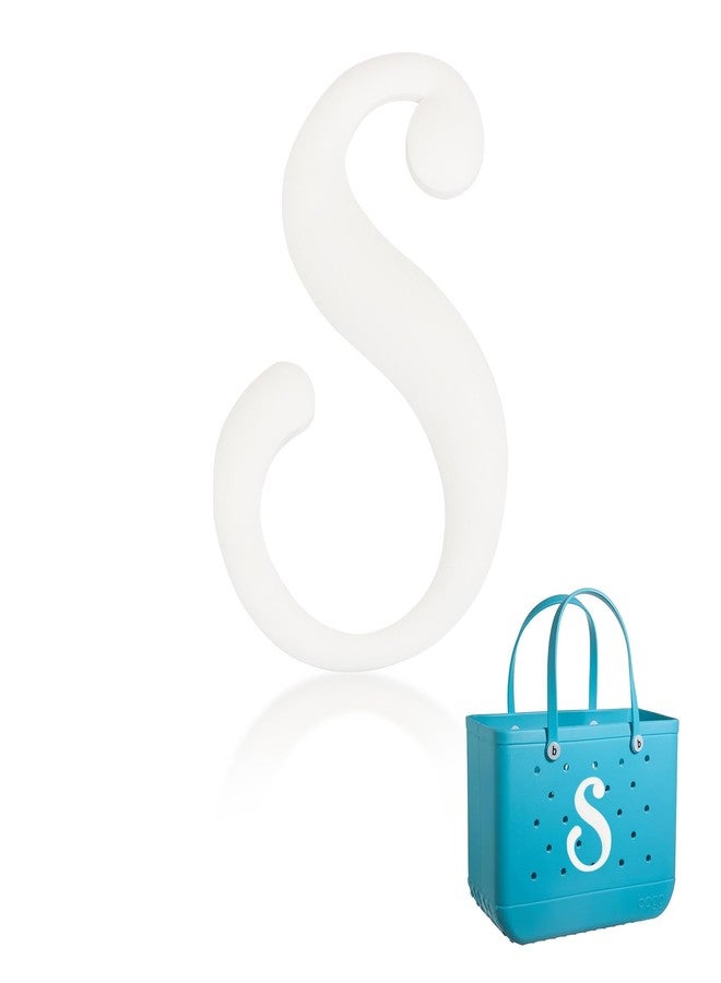 Yonuni Letter Charms for Bogg Bag Accessories,Cute Alphabet Lettering Accessories Charms Compatible with Bogg Bag Original All Models and Simple Southern Totes,Rubber Beach Bag Accessories - Image 1