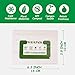 WRAPOK 100 Compostable Snack Bags Small Biodegradable Freezer Sandwich Storage Bag for Cookies Biscuits 100 Count 63 x 39 Inch - Image 4