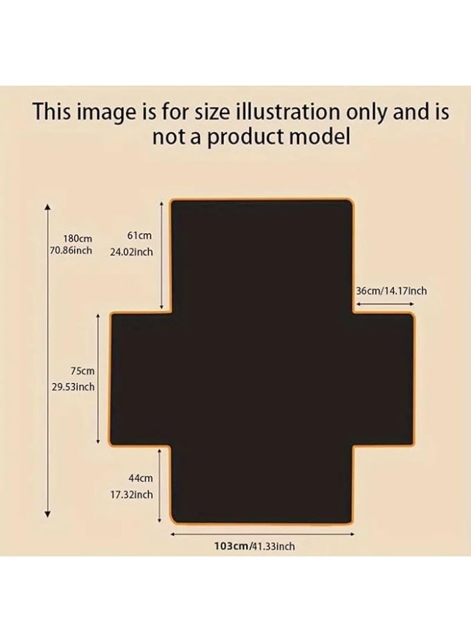 Dog boot protector, boot sill protection, boot sill protection, dog blanket, car boot, boot protection mat, boot sill protection, car seat cover, boot cover for dogs, 180 x 105 x 38 cm - Image 2