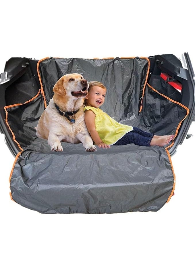 Dog boot protector, boot sill protection, boot sill protection, dog blanket, car boot, boot protection mat, boot sill protection, car seat cover, boot cover for dogs, 180 x 105 x 38 cm - Image 3