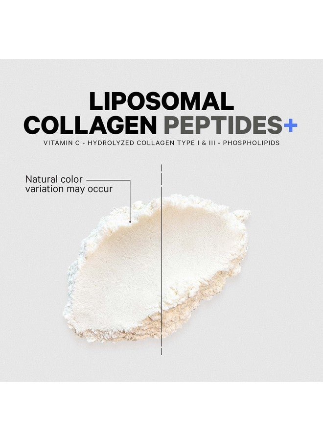 Codeage Liposomal Collagen Peptides Powder + Vitamin C  Quercetin Phytosome Phospholipid Complex Grassfed Pastureraised Hydrolyzed Collagen Type I  Iii Supplement Allinone Nongmo 1497 Oz - Image 4