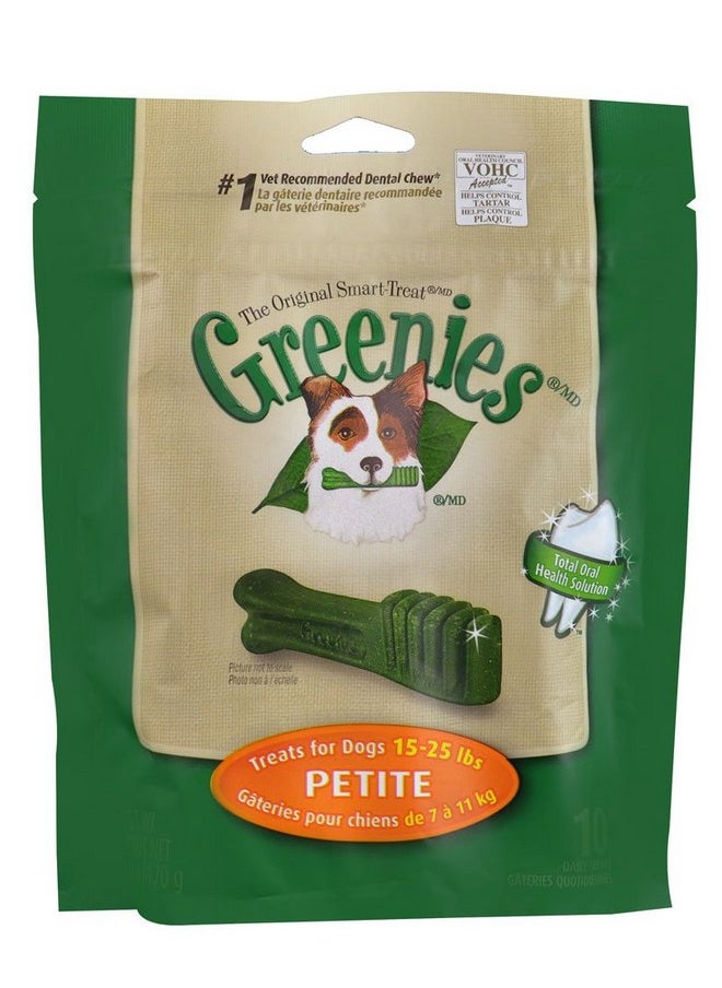 Greenies Greenies Treats for DogsMini Treat-Pak-Petite 6 oz 