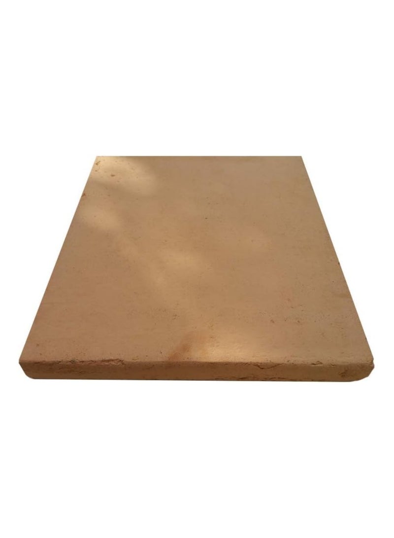 حجر الطين الطبيعي سابوتو البسكوتو 30x30x2 سم - Image 1