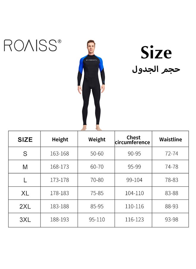 roaiss - Adult Surfing Wetsuit Men Wet Suits Swimwear Diving Suit Nylon Full Wetsuit Adult Diving Snorkeling Body Suits - Image 1