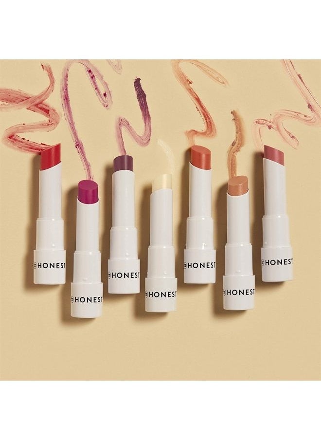 Honest Beauty - Tinted Lip Balm | Antioxidant-rich Acai Extracts + Avocado Oil | EWG Certified, Vegan, Cruelty Free | Summer Melon - Image 1