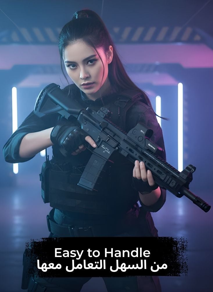 Premium Electric Gel Ball Blaster Rifle Toy Set with Safety Goggles & Water Beads – Rechargeable Shooting Game Toy for Teens, Outdoor Target Play Gun - Image 5