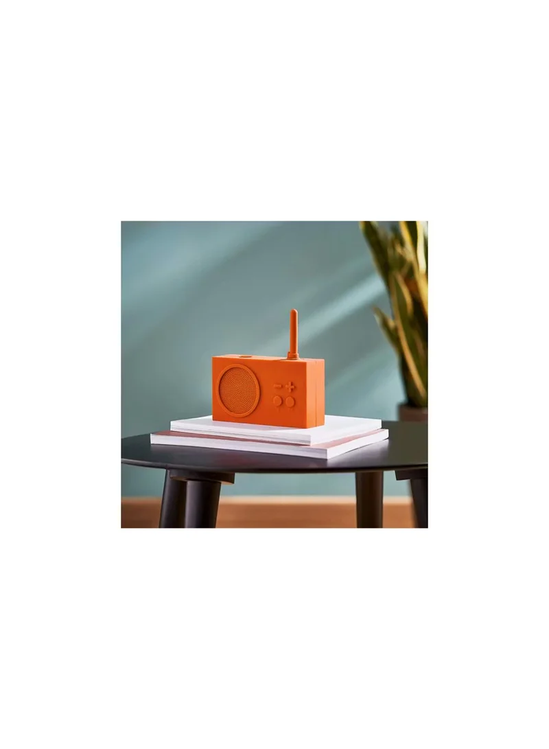 LEXON ORANGE Tykho 3 Fm Radio Bluetooth Splash Proof Speaker  | Best Price UAE