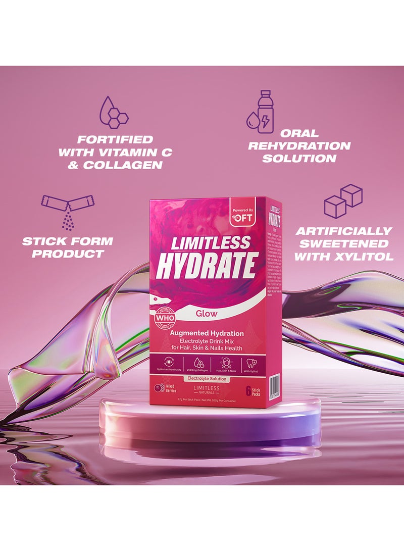 EVA PHARMA لمسة جمالية غير محدودة – 6 أعواد – إلكتروليتات + فيتامين C وكولاجين – ترطيب لصحة البشرة والشعر والأظافر – نكهة التوت المختلط - Image 5