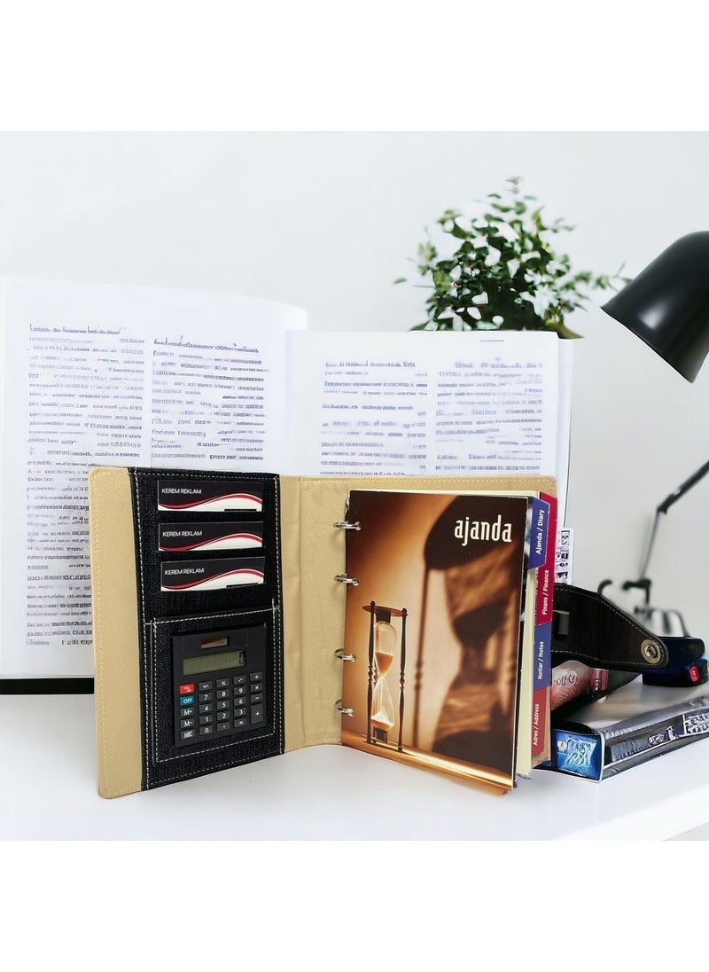 Tekno Trust - Magnetic Organzer Thermo Calculator - Mechanism 2025-2026 Date Luxury Agenda - Personalized Isi - Image 1