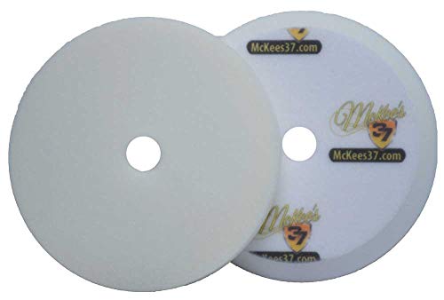 McKee's 37 McKees 37 MK37626751610 Redline White AllinOne Foam Polishing Pad 675 Inch - Image 1