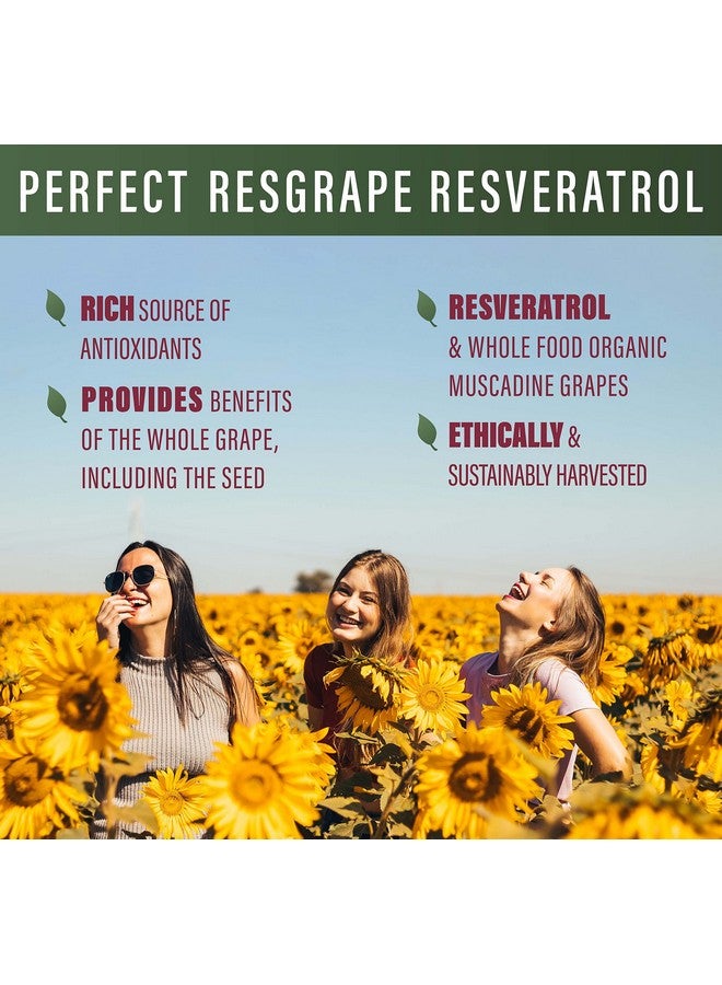 Perfect Supplements - Perfect ResGrape Resveratrol - 60 Veggie Capsules - Trans-Resveratrol & Organic Muscadine Grape - Image 5