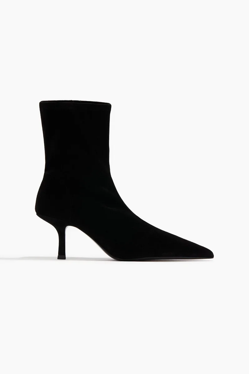 H&M Leather sock boots