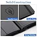 Fabmaker Premium 9 Pocket Card Binder for 540 Cards Fabmaker PU Cover Trading Card Binder Sturdy Card Collection Album Sleek Card Holder Folders for Game Cards Sports Cards Grey - Image 2