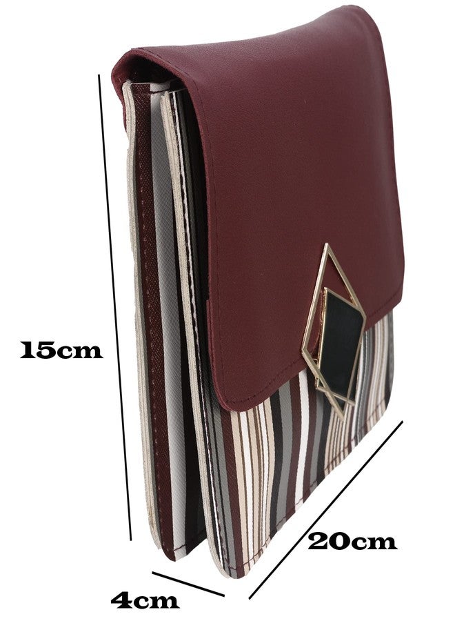 SJ Faux Leather Clutch - 17 - Image 3
