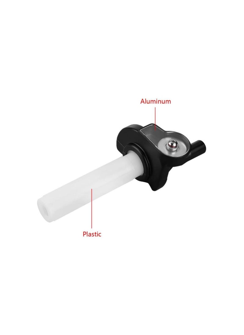Generic - Twist Throttle Accelerator Handle Grips, 22mm Motorcycle Visual Throttle Grips Twist Gas Throttle Handle for 50cc160cc ATV Dirt Bike(White) - Image 1