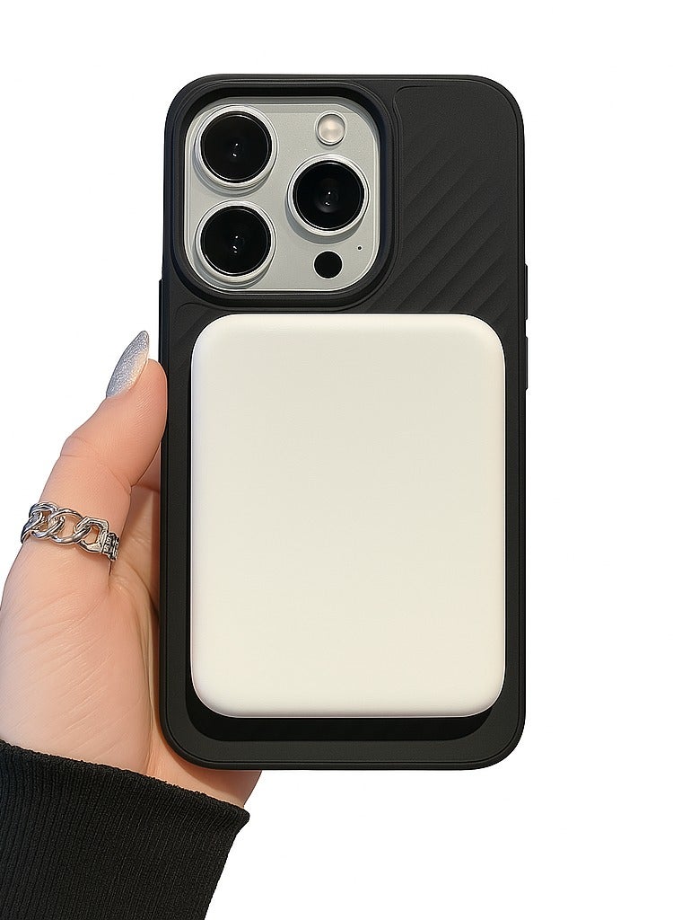 Yezler iPhone 11 Pro MagSafe Compatible Rubber Case – Premium Shockproof Cover | Soft Silicone Interior for Safe Protection | Durable Anti-Slip Grip | Slim Fit Black Mobile Case - Image 2