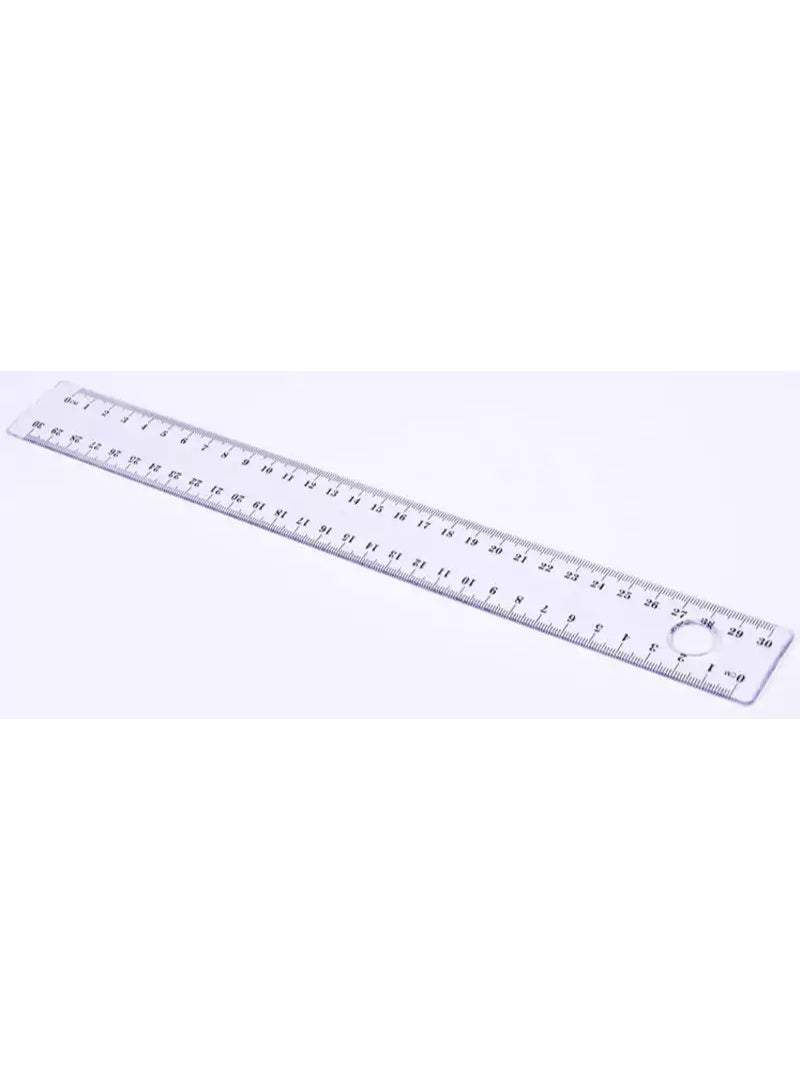 بريما مسطرة بريما بلاستيك شفاف 30 شم