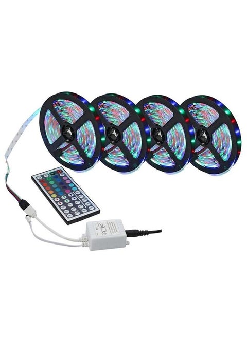 5/10/20M Flexible LED Strip RGB Color Changing Light Bar with IR Remote Controller