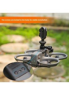ماركة غير محددة ملحقات توسيع تركيب Sunnylife Avata2 Mounter Searchlight Insta360 GO3 Sports Camera Bracket - اللون: Searchlight  - Image 4