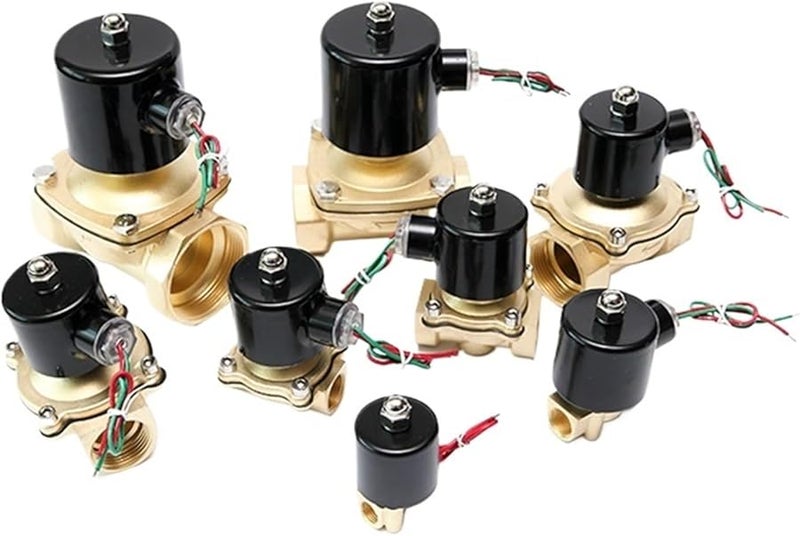 Brass Solenoid Valve Normally Closed 1 2 Inch BSP 24VDC For Water Gas Oil - Image 3