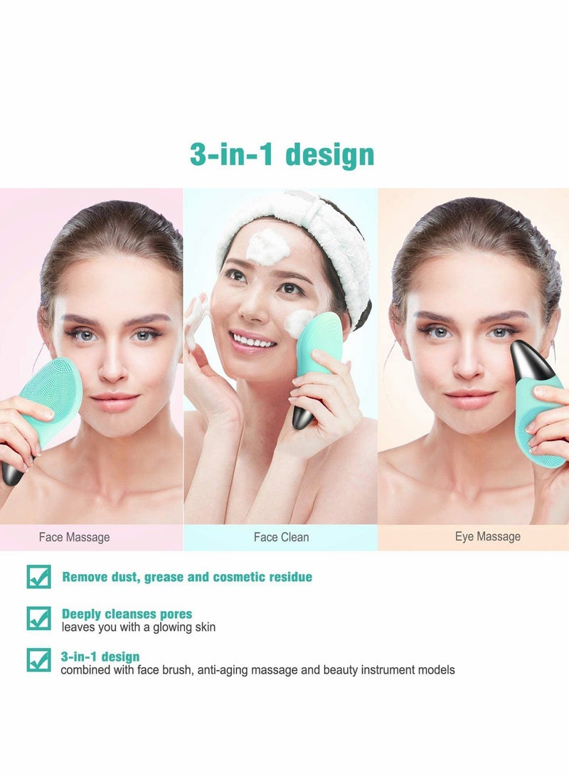 KASTWAVE Sonic Facial Cleansing Brush, Electric Waterproof Face Wash - Image 5