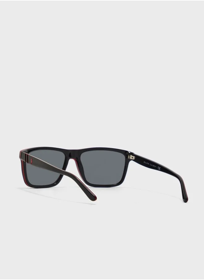 POLO RALPH LAUREN 0Ph4153 Rectangle Sunglasses