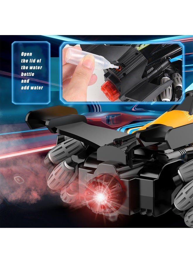 هالامودو RC سيارات التحكم عن بعد سيارة الهجوم - أفضل هدايا للولاد- 360 درجة دوار 4WD التحكم عن بعد تحويل 2.4Ghz يدي التحكم سيارة عيد ميلاد هدايا للأطفال - Image 2