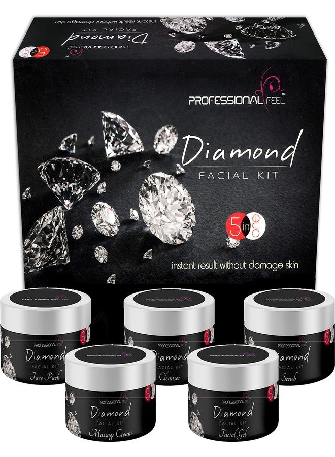Professional Feel Diamond Facial Kit, all type of skin solution, unisex for fairness (diamond 250 gm) - Image 2