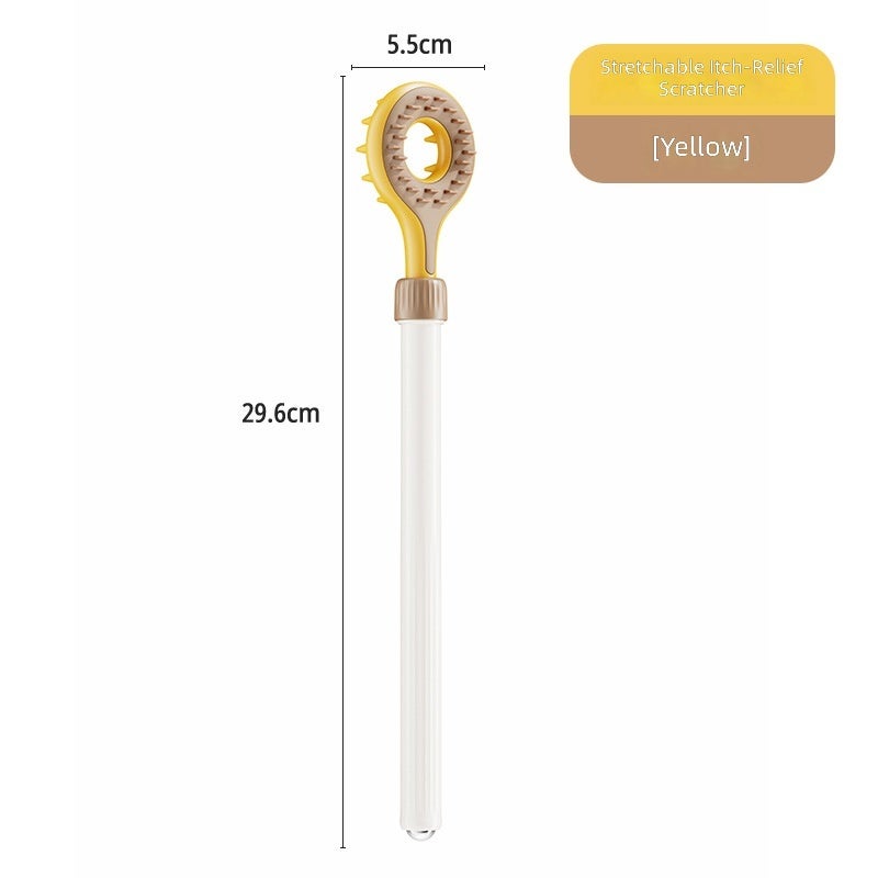 Self-Designed New Double-Sided Anti-Itch Back Scratcher, Retractable Toy