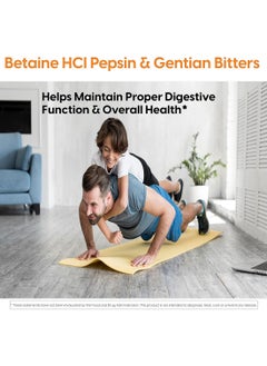 Doctor's BEST Betaine HCL Pepsin And Gentian Bitters - 120 Capsules  - Image 4