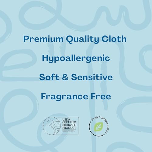 Hello Bello Extra Gentle Unscented Baby Wipes, Plant Based, Made with 99% Water and Aloe for Babies and Kids, 1080 Count - Image 5