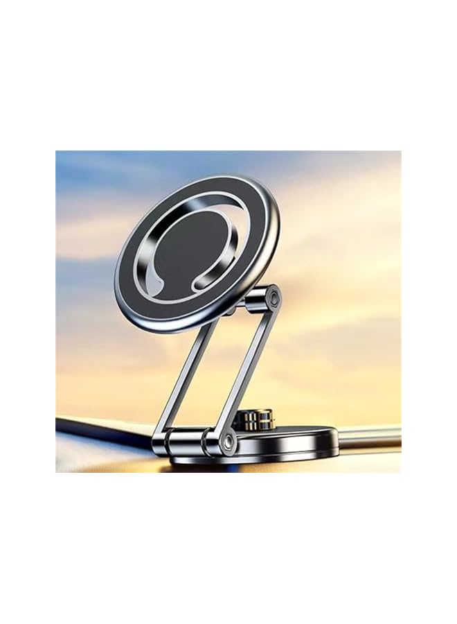 S-TOP Collapsible Suction Cup Car Phone Holder 360° Super Load Bearing Capacity Strong Magnetic Adsorption,Sliver（Not Black） - Image 3