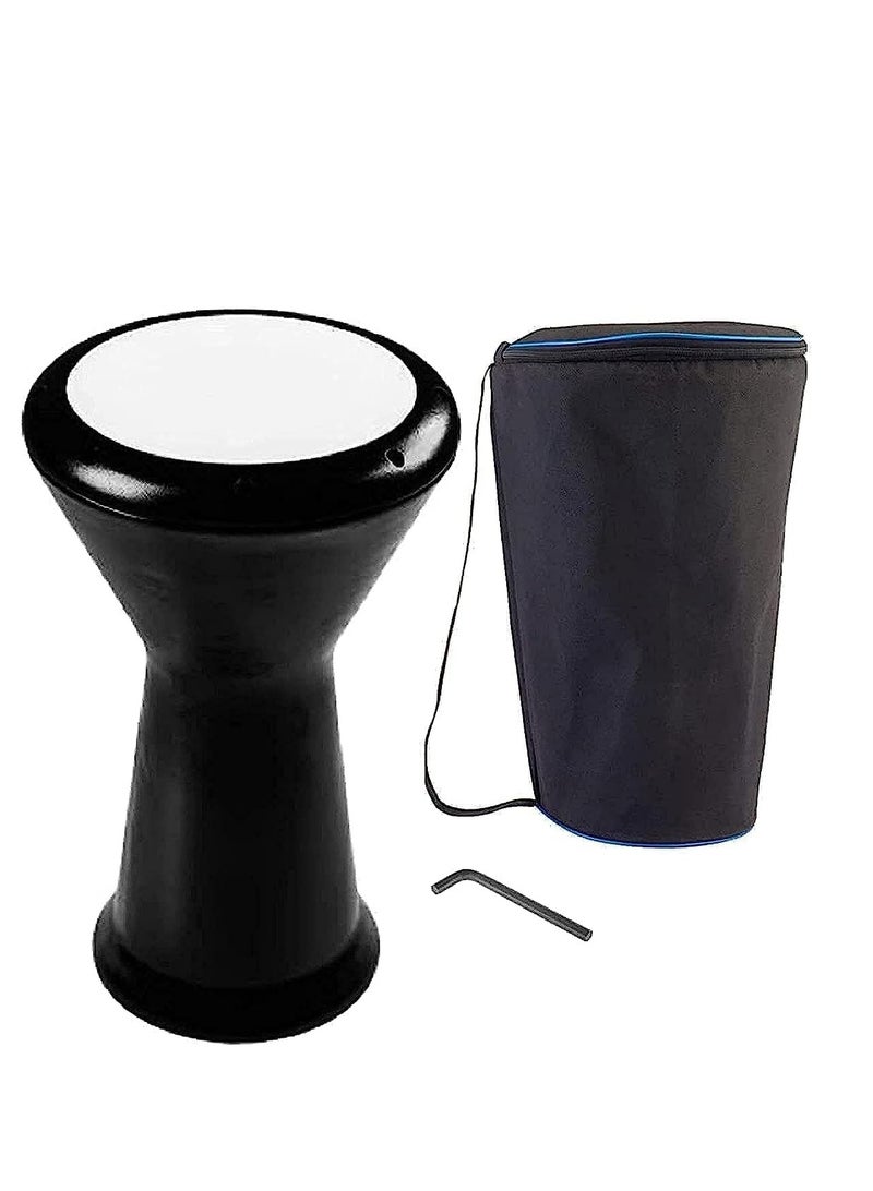 طبلة 6 دبابيس برأس بلاستيكي، طول 22 سم - أسود - Image 2