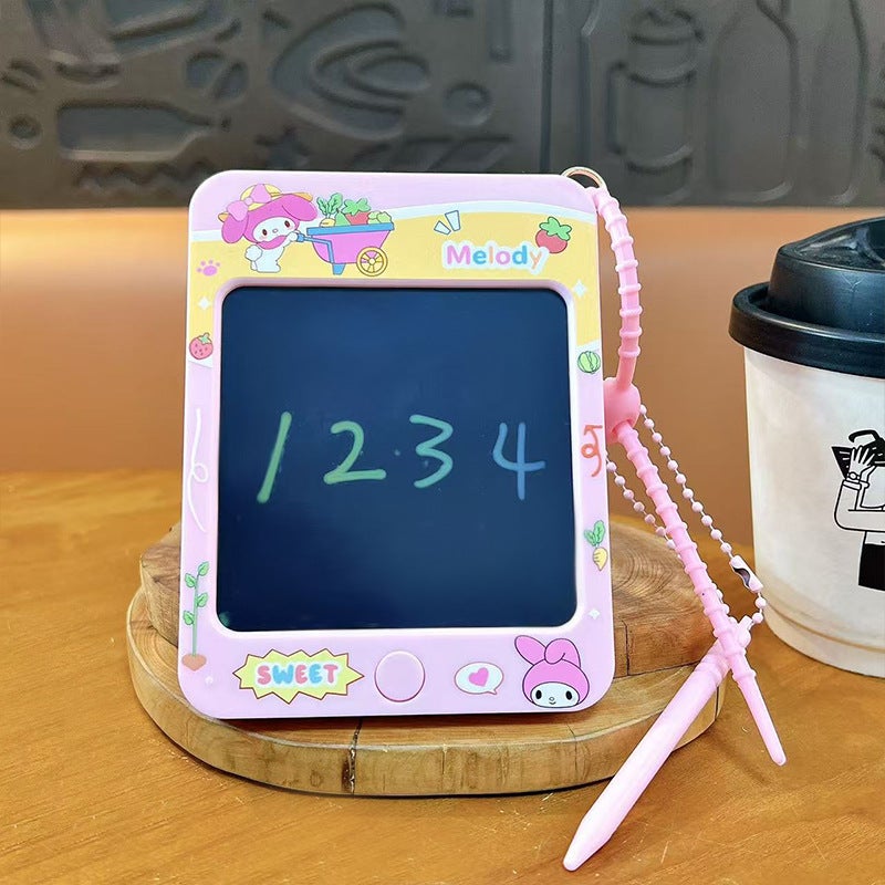 VNM Cute Cartoon Animal Medium Graffiti Drawing Board Keychain - Fun Writing Accessory for  Bags - Image 1