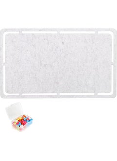 Large Felt Pin Board Wall Bulletin Board Memo Board Notice Board With 35 Push Pins Decorative Adhesive Board For Office Bedrooms Light Grey 72 Cm X 44 Cm - pzsku/Z93A878905E236F339065Z/45/_/1740916907/6e605ac9-98ba-4fe7-98b7-c5335abf50a4