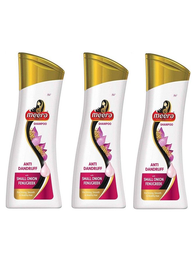 MEERA Anti Dandruff Shampoo 180 Ml (Pack Of 3) - Image 1