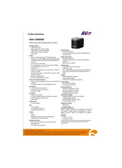 AVer CAM340 USB 3.0 Ultra HD  - Image 5