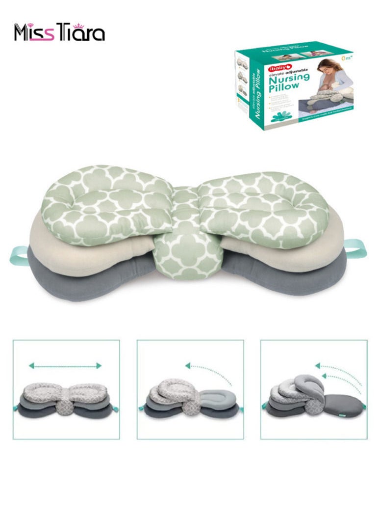 MissTiara - Breastfeeding Pillow for Newborn Multi-functional Adjustable Feeding Nursing Pillow, Portable and Lightweight Design For Newborn - Image 1