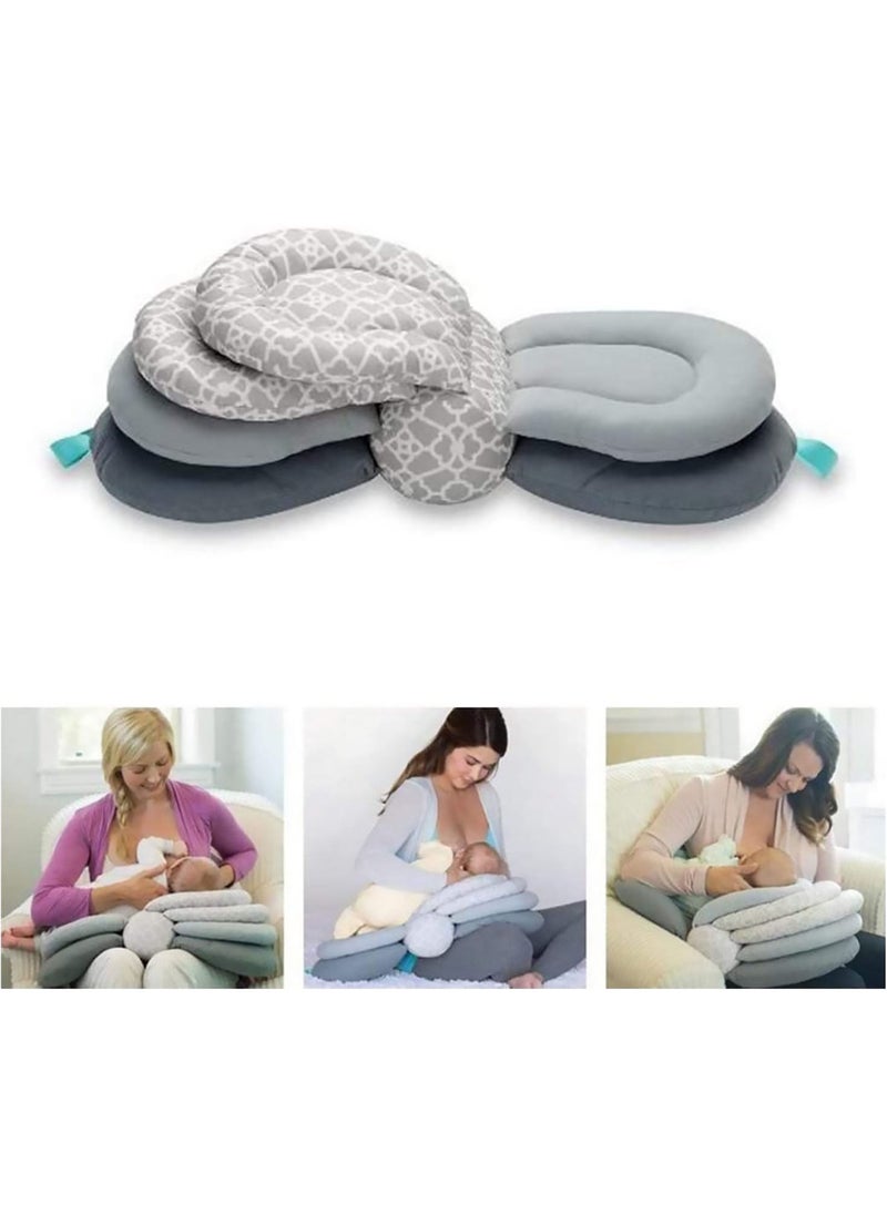 MissTiara - Breastfeeding Pillow for Newborn Multi-functional Adjustable Feeding Nursing Pillow, Portable and Lightweight Design For Newborn - Image 1