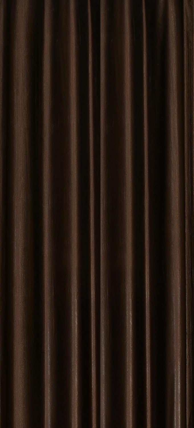 Yarnis Yarnis Polyester Printed Tree Eyelet Curtains for Living Room Bedroom Home Decor I Set of 4 I Coffee 4 X 8 Feet - Image 4