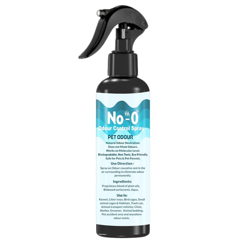 No-O رذاذ التحكم في الروائح 200 مل | عطر مائي | معطر منطقة الحيوانات الأليفة | مزيل روائح الحيوانات الأليفة | مزيل البول والروائح الكريهة (200 مل، رذاذ) - Image 2