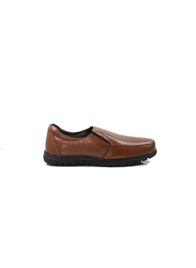 ATTILIO Men's Business Formal Casual Leather Shoes Lace-Up Round Toe Fashion Oxford Shoes