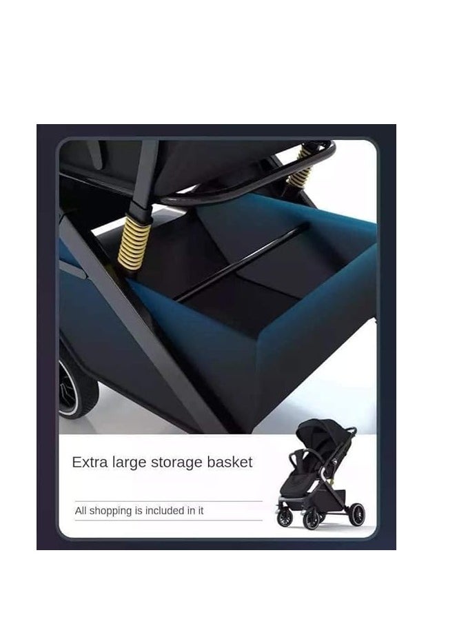 umbrella - stroller umbrella flip arm x7 high quality -black - Image 1