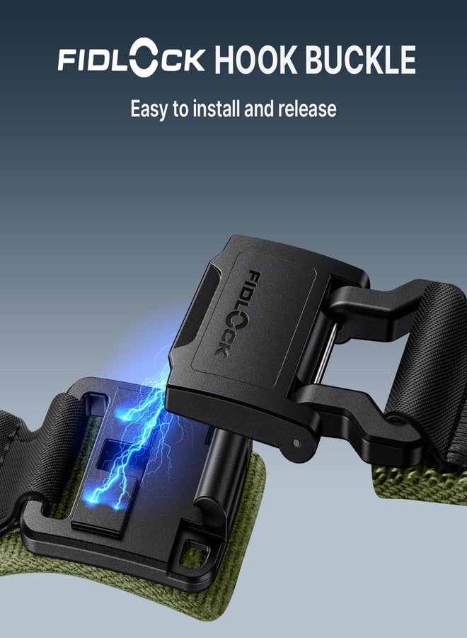 Bandletic سوار Bandletic متوافق مع ساعة Apple Watch Ultra 2 للرجال، سوار رياضي ناعم ومرن من النايلون المضفر مع مشبك مغناطيسي Fidlock لساعات iWatch Ultra مقاس 49 مم، وسلسلة 11/10 مقاس 46 مم، وسلسلة 9/8/7 مقاس 45 مم، وسلسلة SE/6/5/4 مقاس 44 مم - Image 3