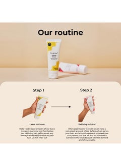 Fix My Curls Leave In Cream | Enriched With Jojoba Oil & Nigella Sativa Seed Oil| Curly And Wavy Hair Cruelty-Free Vegan Frizz Control Hydration  - Image 5